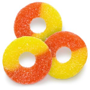 Peach Gummy Rings